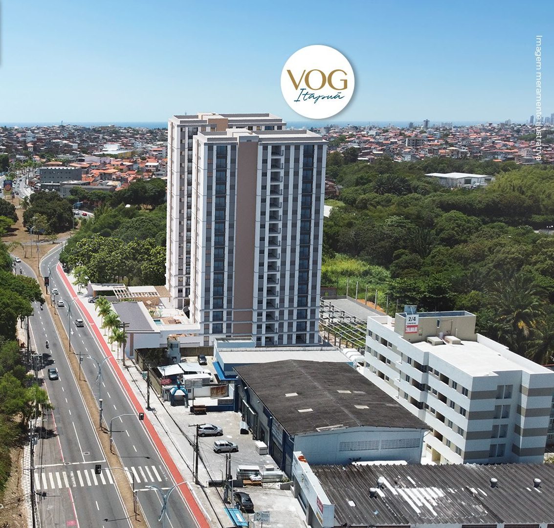 Vog Itapuã | 2 suítes com varanda