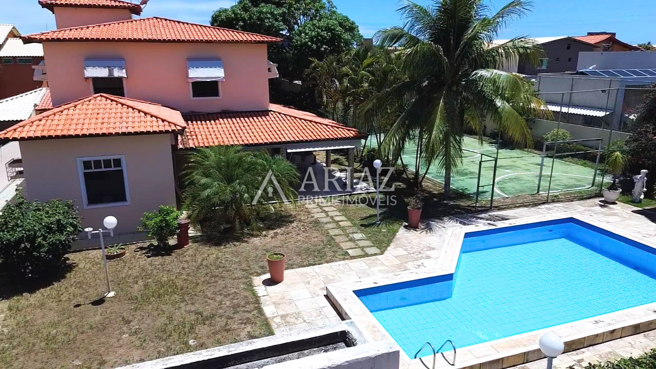 Casa com Quadra e Piscina | Condomínio com Acesso à Praia | Barra do Jacuípe
